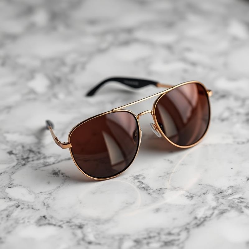 Marble Aviator Shades